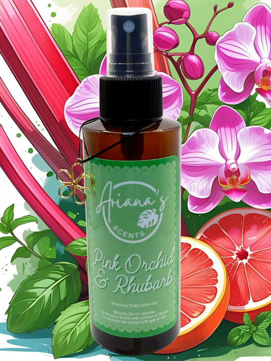 Pink Orchid & Rhubarb